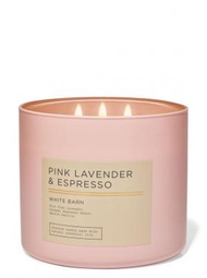 Bath &amp; Body Works - Pink Lavender &amp; Espresso 三芯香薰蠟燭 (平行進口貨品)