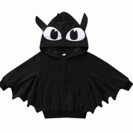 Halloween Toothless Bat Train Your Dragon / Jaket Kostum Kelelawar