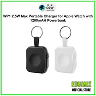O2W Selection WP1 2.5W Max Portable Charger for Apple Watch with 1200mAH Powerbank