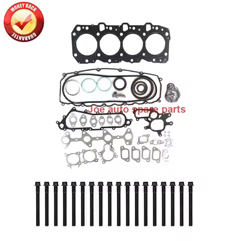 1KZ 1KZT 1KZTE Engine complete Full gasket set kit cylinder head bolt for Toyota 4 Runner Land cruis