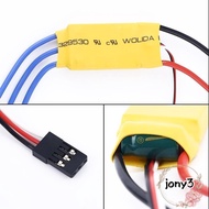 JY ESC Brushless Motor, RC Parts 30A/40A Speed Controller, Replacement Helicopter Boat Banana Head T