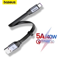Baseus USB Type C Cable for Huawei P30 Pro Mate 20 Huawei Samsung Xiaomi 8 9 (5A)
