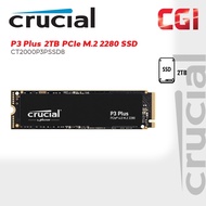 Crucial P3 Plus 2TB PCIe M.2 2280 SSD - CT2000P3PSSD8