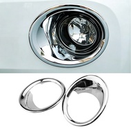 Car Front Fog Lamp Fog Light Cover Trim for BMW X1 F48 2016 - 2020 2Pcs ABS Chrome Decoration Sticke