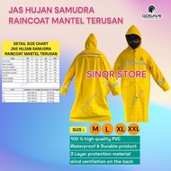 ORIGINAL Samudra Raincoat Yellow Safety Raincoat