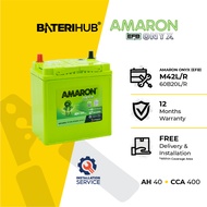 [Installation Provided] Bateri Kereta 60B20L/R M42 Amaron ONYX EFB | Car Battery BateriHub