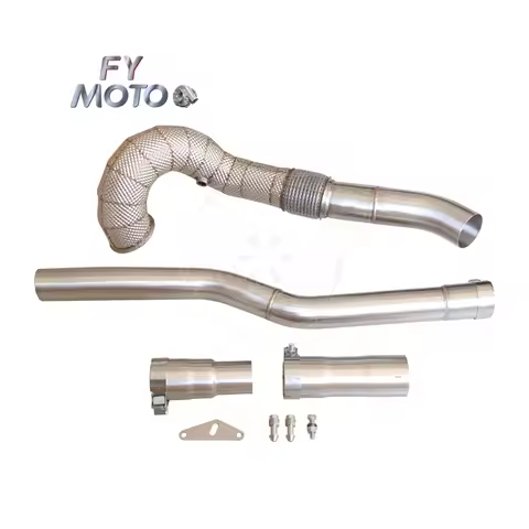 3.5 Downpipe EA888 Exhaust 3.5" Downpipe For VW Golf Gti MK7 R 2.0L EA888 TSI A3 S3 8V Fits LHD&RHD