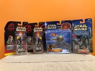 有貨不用問 STAR WARS星球大戰CLONE WAR- DESTROYER DROID兩個、SPIDER DROID、SUPER BATTLE DROID 3.75" FIGURE共四個 注意內容
