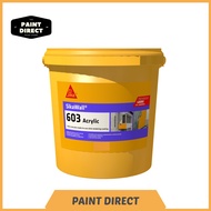5KG SikaWall®-603 Acrylic (5kgs/WHITE) Ready-to-use Acrylic Skim Coat