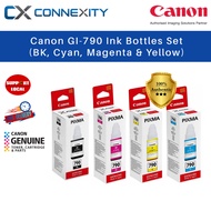 Canon Genuine Pixma Ink Bottle GI-790BK GI-790C GI-790M GI-790Y Canon ink bottle Canon GI790 Canon G