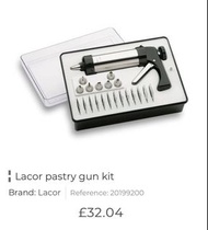 [100%全新] Lacor Deluxe Cookie Dough & Icing Set 曲奇蛋糕甜品裝飾