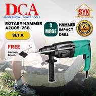 SYK DCA Rotary Hammer Drill AZC05-26B Power Tools Electric Hacker Hammer Drill Penebuk Dinding - Fre
