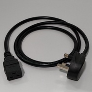 [SG In Stock] Power Cable UK 3-Pin to C19 Power Cord Plug for Goldshell Miners CK5 / KD5 / HS5 / KD6