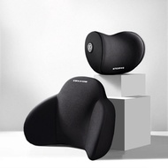 Gối Tựa Đầu và Kê Lưng Ô Tô AWESOME Cao Cấp Chất Liệu Cao Su Non 100% Thoáng Khí giúp chống mỏi lưng