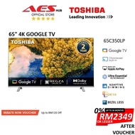 JB INSTALL Toshiba 65 Inch 4K UHD Smart Android LED TV Google TV Latest Version Of Android TV Television 电视 65C350LP