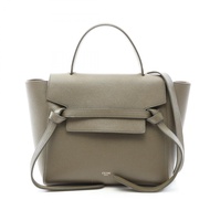 【二手】Celine CELINE手提包 BELT BAG MICRO 腰包 Micro 2WAY 189153ZVA 卡其色皮革腰包 Micro 女士二手 B