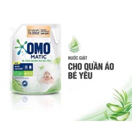 Nước giặt OMO Matic cho Quần áo Bé yêu túi 2.8kg