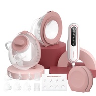 Momcozy Breast Pump V2 Pro Ultra-Lightweight, Hands-Free & Portable Wearable Pump with Upgraded Inte