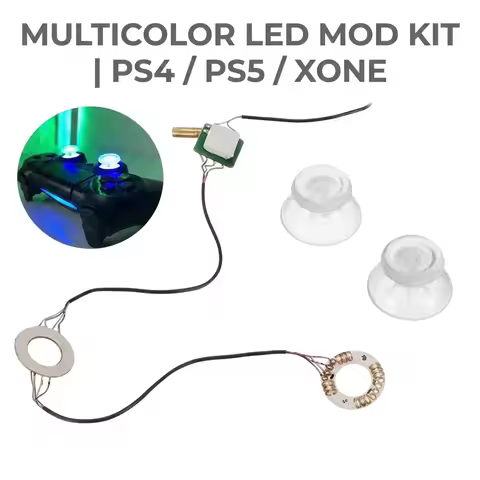 LED Light Board Mod Kit for PS4 PS5 Xbox One Wireless Controller