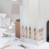 A4 A5 B5 A3 8K Lianqin P.P Natural Color Information Book 20pcs LCW White Folder Transparent Bag 20 