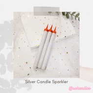 [SG Local Seller]  SILVER/ CHAMPAGNE Firework Birthday Candle Sparkler / Candle Box / Mixed colours 