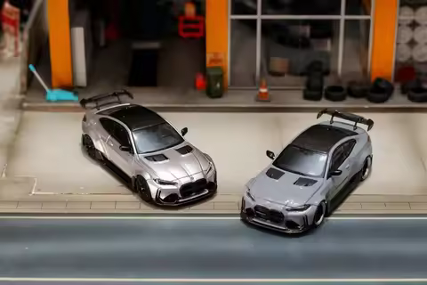 Street SW 1:64 M4 2nd Generation G82 Adro Body Kit Alloy Car Model