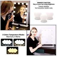 10 LED BULB MAKEUP MIRROR LIGHT LAMP //DIY MIRROR LAMP B