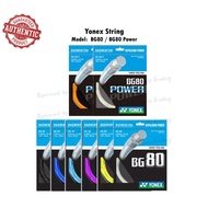 Yonex Badminton String BG80 / BG80 Power - 100% Sunrise Product !