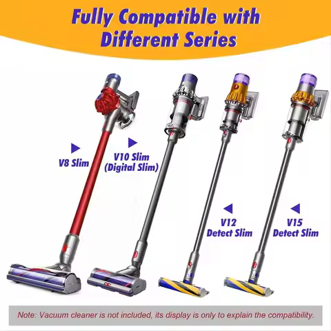 Soft Roller Brush Replacement for Dyson V8 Slim V10 Slim V12 Detect Slim V15 Detect Slim Cordless Va