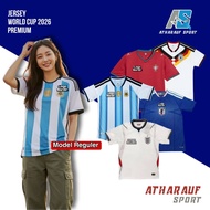 Ladies' Football Jersey 2026 World CupWanita Regular Oversize 2026 Grade AAA Premium