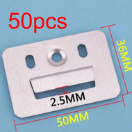 Best High Quantity 100PCS/pack Wall Cladding Clip for WPC Wall Cladding Steel Stainless Steel metal 