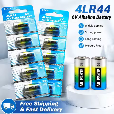 Dog Training Collar & Car Remote 6V 4LR44 Alkaline Battery Replacement 476A L1325 2CR1-3N CR28L 1406