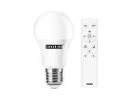 SUNSHINE陽光8W E27大螺頭LED調光調色球膽連遙控套裝LRGA-8Wset-黃白光