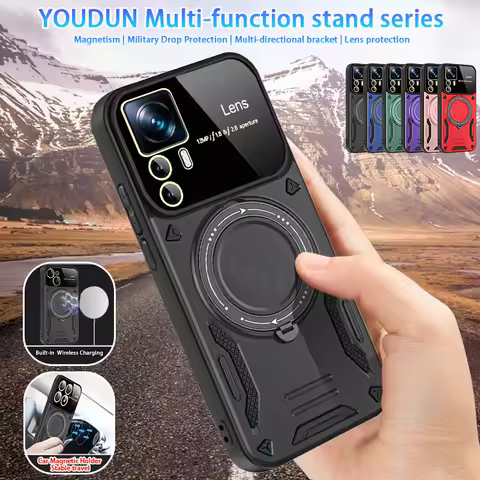 For Xiaomi 12T Pro Case Magnetic Holder Ring Phone Case For Xiaomi Mi12T Mi 12T 12 T Pro Xiaomi12T S