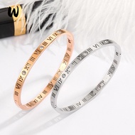 Titanium Steel Inspirational Moment Fashion Wristband Unique Romantic Digital Wristband South Korea 