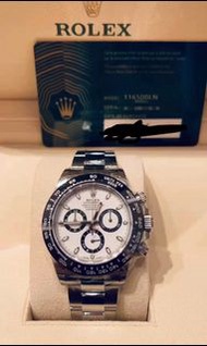 ✅Full set全新✅勞力士白熊貓 Rolex Cosmograph Daytona ✅116500LN-0001✅新鮮日期✅116500✅全新全套✅2022年✅實體店交收✅