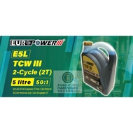EUROPOWER 2T Oil TCW-3 (5000ml)  1:50