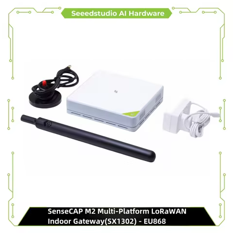 Seeed Studio SenseCAP M2 Multi-Platform LoRaWAN Indoor Gateway(SX1302) - EU868