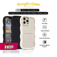 DFL# Kung Fu Case - Casing Silikon Wave Polos Iphone 6 6S 6Plus 7Plus