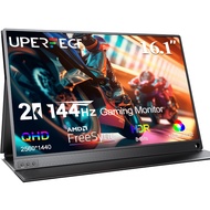 UPERFECT 16.1 Portable Monitors 2K 144Hz IPS Gaming displays QHD 2560*1440 with Speakers for Switch XBox Laptop Mac PS5/4/3 PC