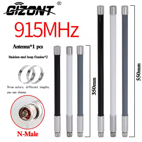 915 MHZ Helium Antenna Fiberglass 915MHz LoRaWAN Outdoor Waterproof Fiberglass for HNT Hotspots Mine