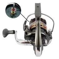 @PT>Max Drag 100kg Fishing Reel with 5.2:1 Metal Spool Spinning Wheel Reel HE1000-7000 Gear Ratio Hi