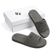 [MỞ BÁN 149 CÀNH] dép quai ngang ông địa da sáp nam thời trang kiểu dáng trẻ trung đế đúc liền khâu 