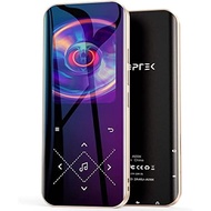 AGPTEK MP3 Player Bluetooth 5.3 Built-in 32GB HiFi Metal Frame Music Direct Recording Speaker FM Rad