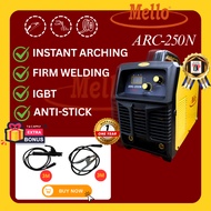 MELLO ARC250N(IGBT) 1&2 PHASE INVERTER WELDING MACHINE C/W ACCS