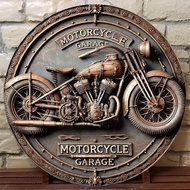 Metal Sign Size 8x8 Inches Vintage Style 8x8 Aluminum For Wall Decoration Home Garage Coffee Shop