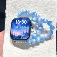 Blue Flowing Light Bead Strap for Huawei Watch Fit3 Fit4 10 9 8 7 6 Strap Huawei Watch 4pro Fit2 Bra