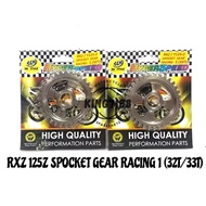 RXZ 125Z HPSP SPOCKET GEAR RACING 1 (32T)(33T)