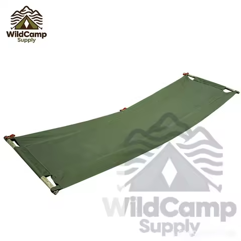 Bushcraft Multi-purpose Hammock, Outdoor Camping, Camp Bed, TC Cotton, Stretcher, Windshield, Tactic