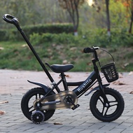 [in stock] Children's Bicycle with Push Handle Three-Wheeler Kids' Riding Toy2-3-4Years Old5Baby Ped